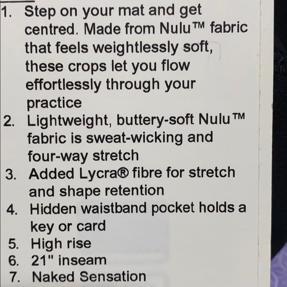 Lululemon Crops - Picture 4 of 5